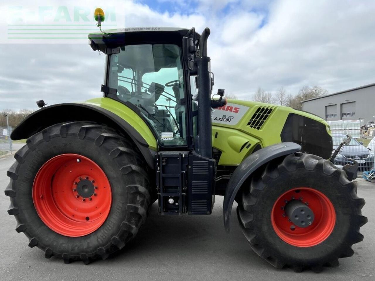 CLAAS axion 830 cmatic cebis, fkh CMATIC CEBIS - Tracteur agricole: photos 4 CLAAS axion 830 cmatic cebis, fkh CMATIC CEBIS - Tracteur agricole: photos 4
