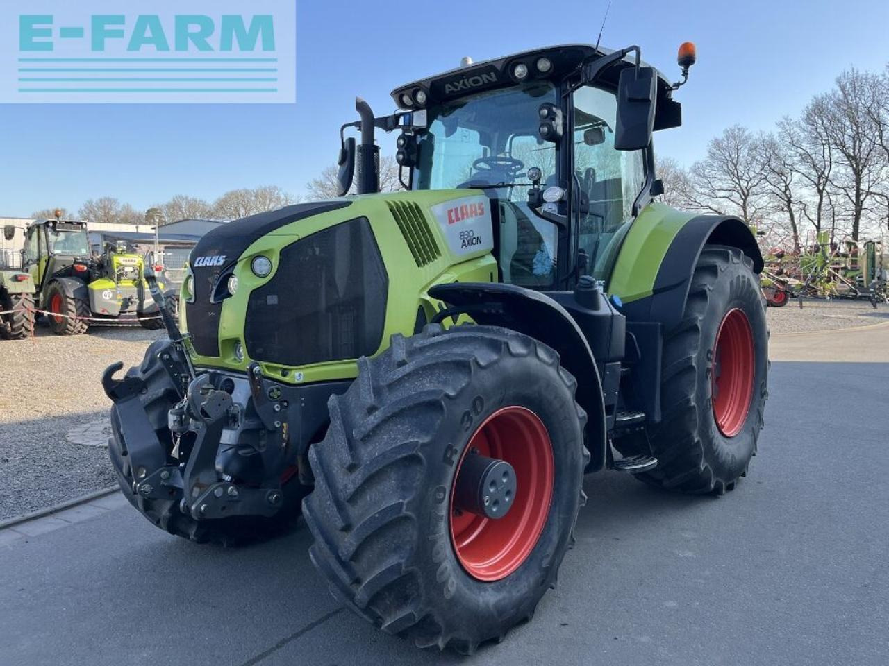 CLAAS axion 830 cmatic cebis, fkh + fzw, nur 3.965 h. CMATIC CEBIS - Tracteur agricole: photos 1 CLAAS axion 830 cmatic cebis, fkh + fzw, nur 3.965 h. CMATIC CEBIS - Tracteur agricole: photos 1