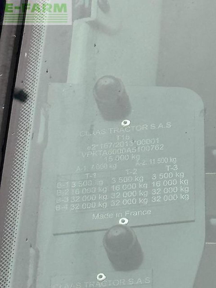 Tracteur agricole CLAAS axion 850: photos 9 Tracteur agricole CLAAS axion 850: photos 9