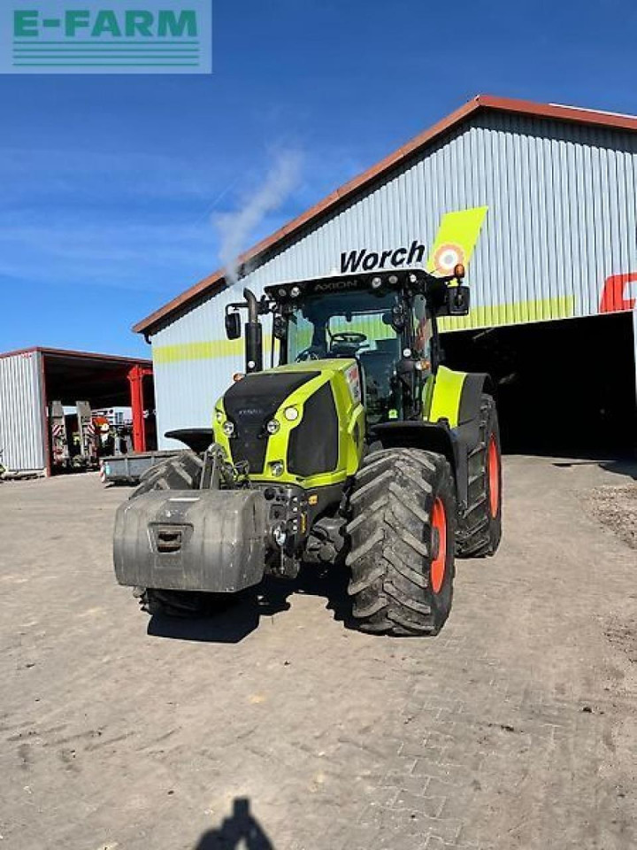 CLAAS axion 850 cebis hexashift HEXASHIFT CEBIS - Tracteur agricole: photos 1 CLAAS axion 850 cebis hexashift HEXASHIFT CEBIS - Tracteur agricole: photos 1