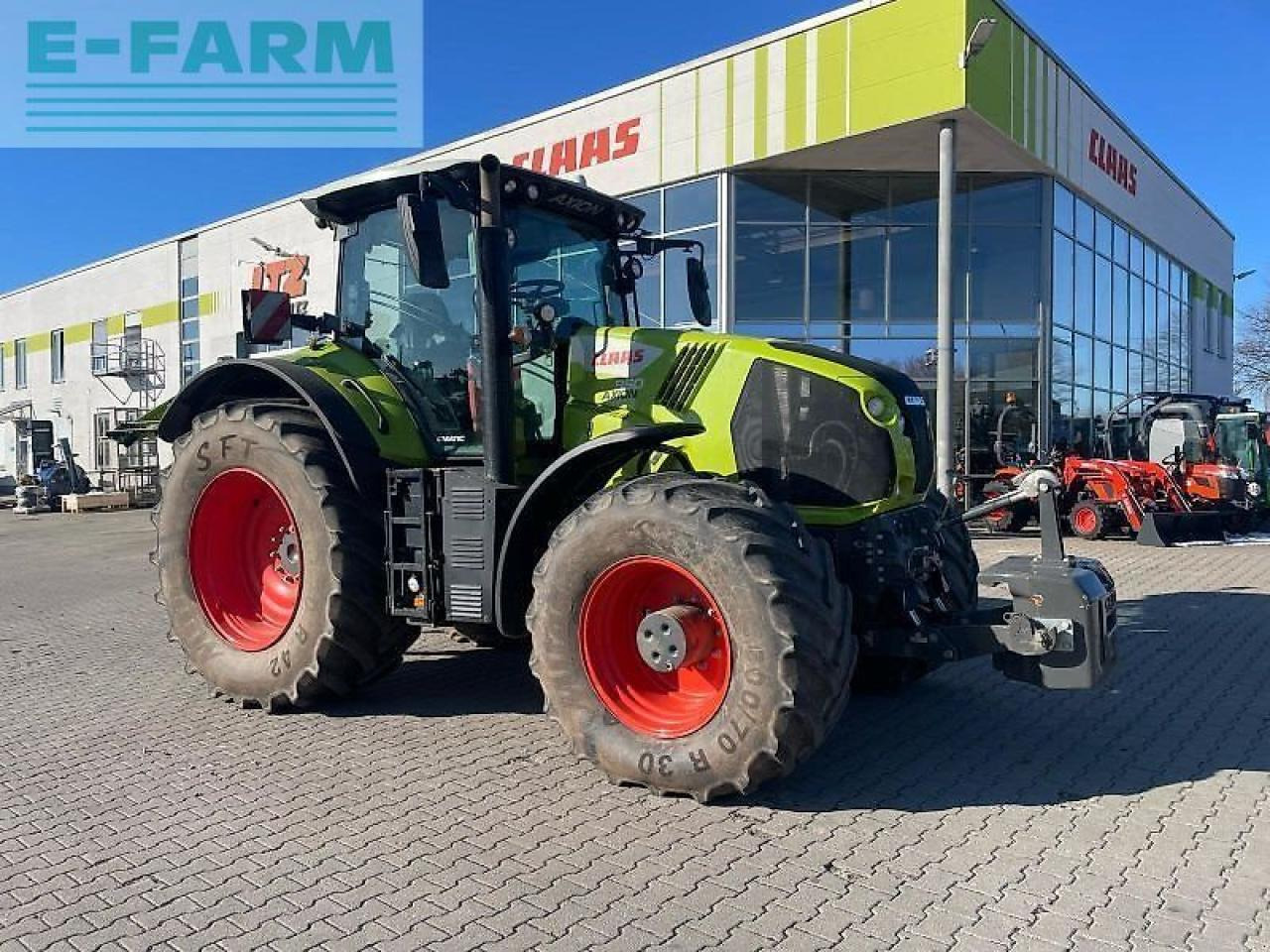 CLAAS axion 850 cmatic - cis+ CMATIC CIS+ - Tracteur agricole: photos 1 CLAAS axion 850 cmatic - cis+ CMATIC CIS+ - Tracteur agricole: photos 1