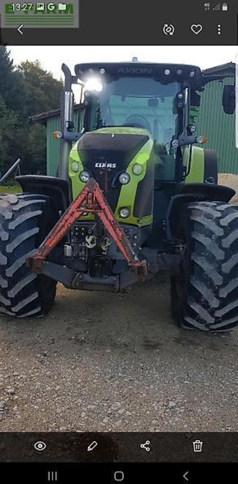 CLAAS axion 870 - Tracteur agricole: photos 1 CLAAS axion 870 - Tracteur agricole: photos 1