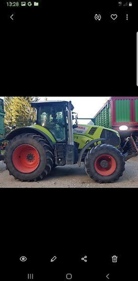 CLAAS axion 870 - Tracteur agricole: photos 2 CLAAS axion 870 - Tracteur agricole: photos 2