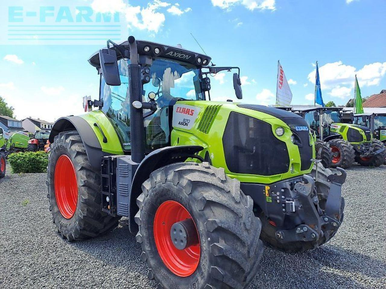 CLAAS axion 870 c-matic CMATIC - Tracteur agricole: photos 3 CLAAS axion 870 c-matic CMATIC - Tracteur agricole: photos 3