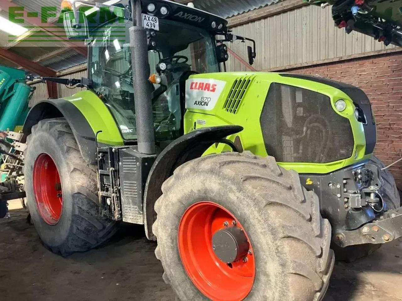 CLAAS axion 870 cmatic CMATIC - Tracteur agricole: photos 1 CLAAS axion 870 cmatic CMATIC - Tracteur agricole: photos 1