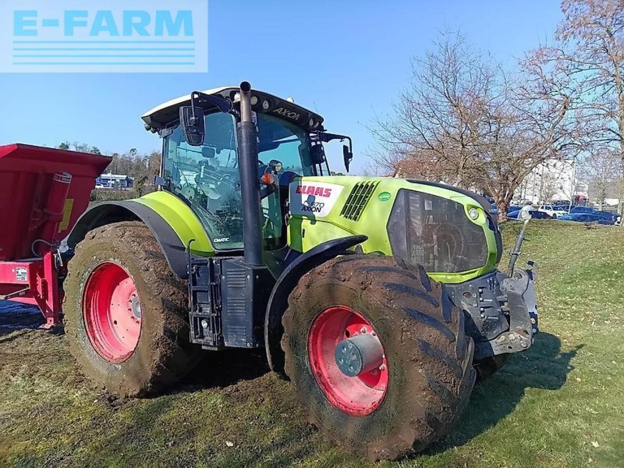 CLAAS axion 870 cmatic CMATIC - Tracteur agricole: photos 1 CLAAS axion 870 cmatic CMATIC - Tracteur agricole: photos 1