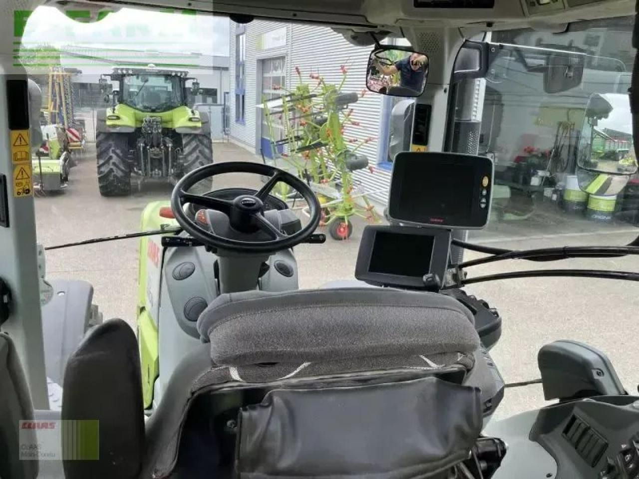 Tracteur agricole CLAAS axion 870 cmatic gps rtk CMATIC: photos 8