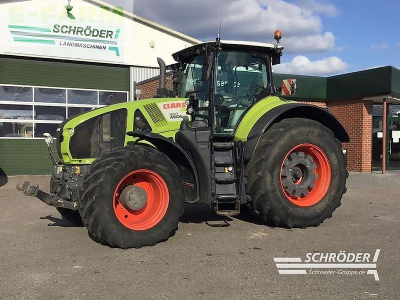 CLAAS axion 960 cmatic | rtk + s10 terminal - Tracteur agricole: photos 1 CLAAS axion 960 cmatic | rtk + s10 terminal - Tracteur agricole: photos 1