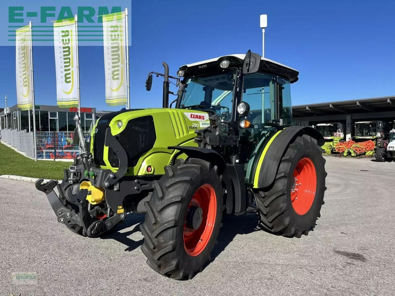 CLAAS elios 210 / lastschalt (gebrauchter elios 200) - Tracteur agricole: photos 2 CLAAS elios 210 / lastschalt (gebrauchter elios 200) - Tracteur agricole: photos 2