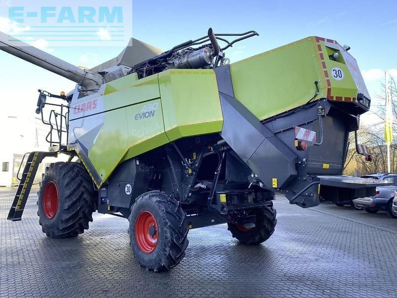 CLAAS evion 430+cerio 620+tw - Moissonneuse-batteuse: photos 4 CLAAS evion 430+cerio 620+tw - Moissonneuse-batteuse: photos 4