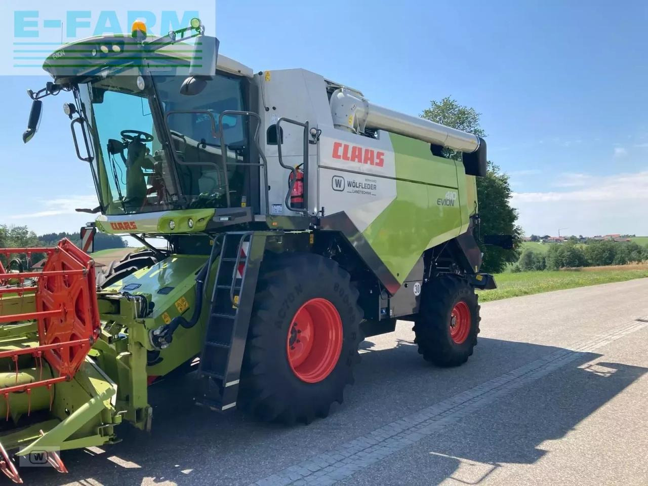 Moissonneuse-batteuse CLAAS evion 430 maxi: photos 7