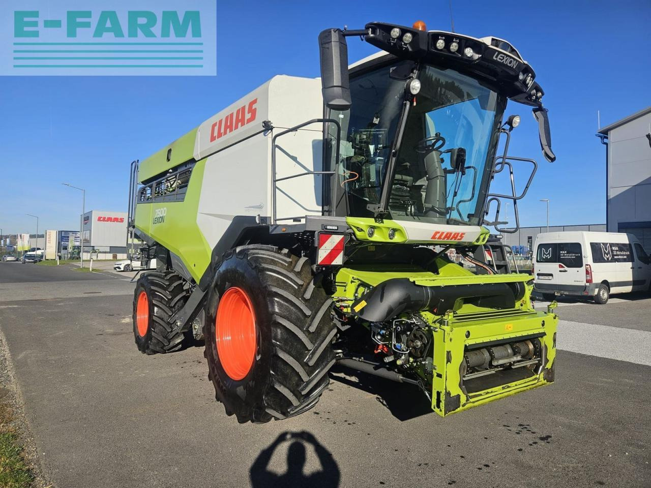 CLAAS lexion 7500 - Moissonneuse-batteuse: photos 3 CLAAS lexion 7500 - Moissonneuse-batteuse: photos 3