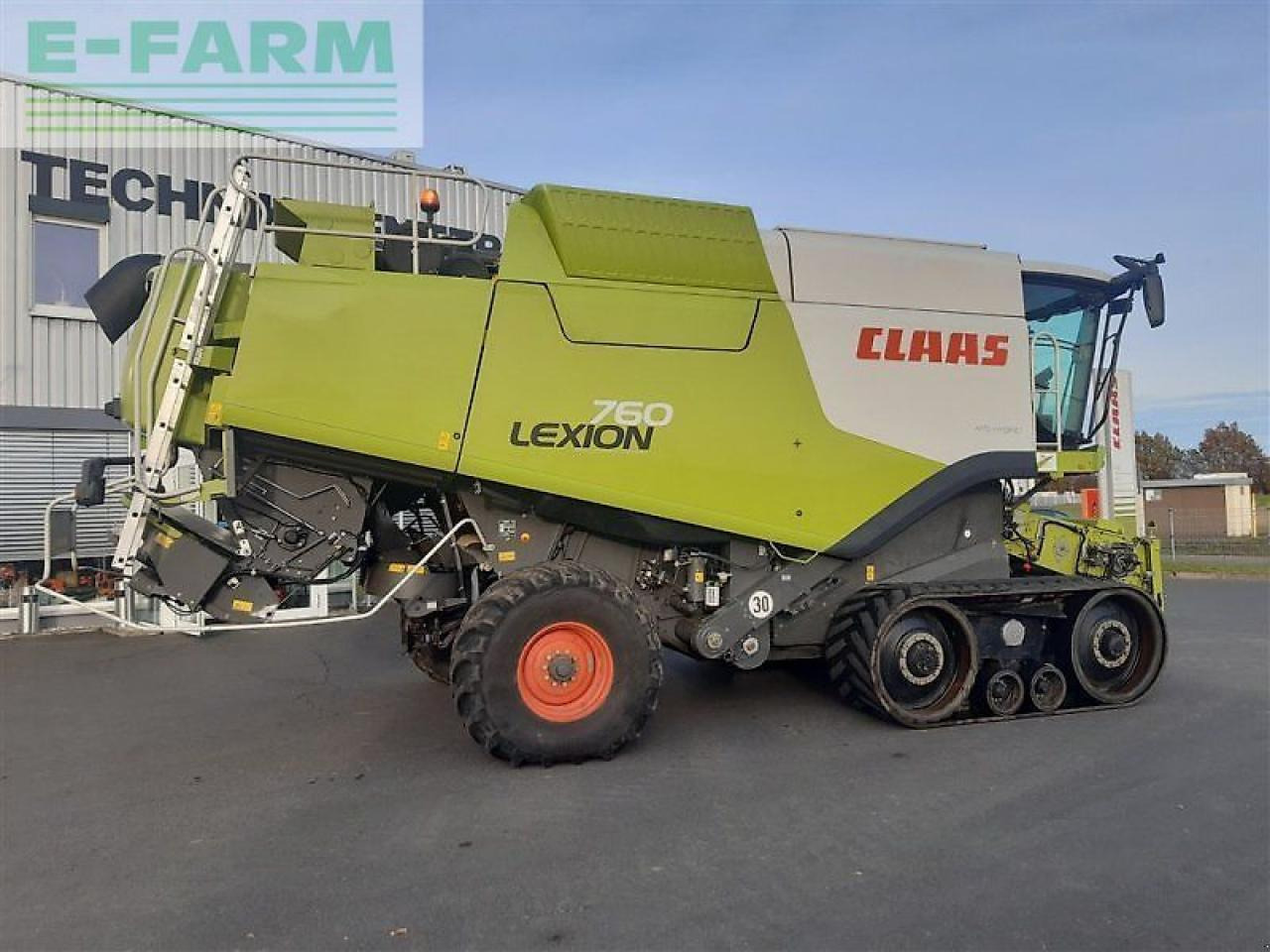 CLAAS lexion 760 tt - Moissonneuse-batteuse: photos 4 CLAAS lexion 760 tt - Moissonneuse-batteuse: photos 4