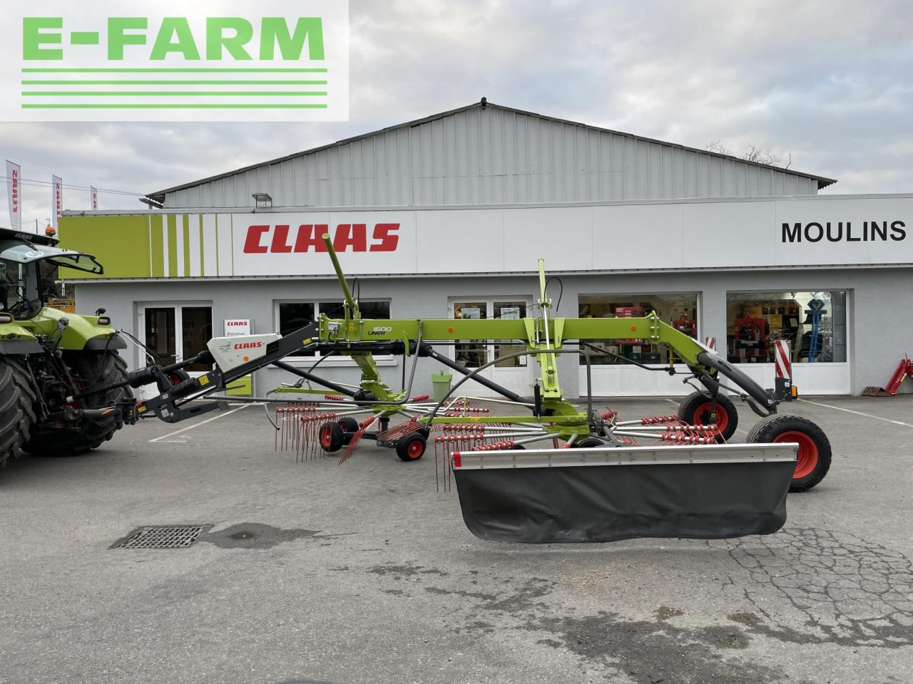 CLAAS liner 1600 - Faneuse: photos 2 CLAAS liner 1600 - Faneuse: photos 2