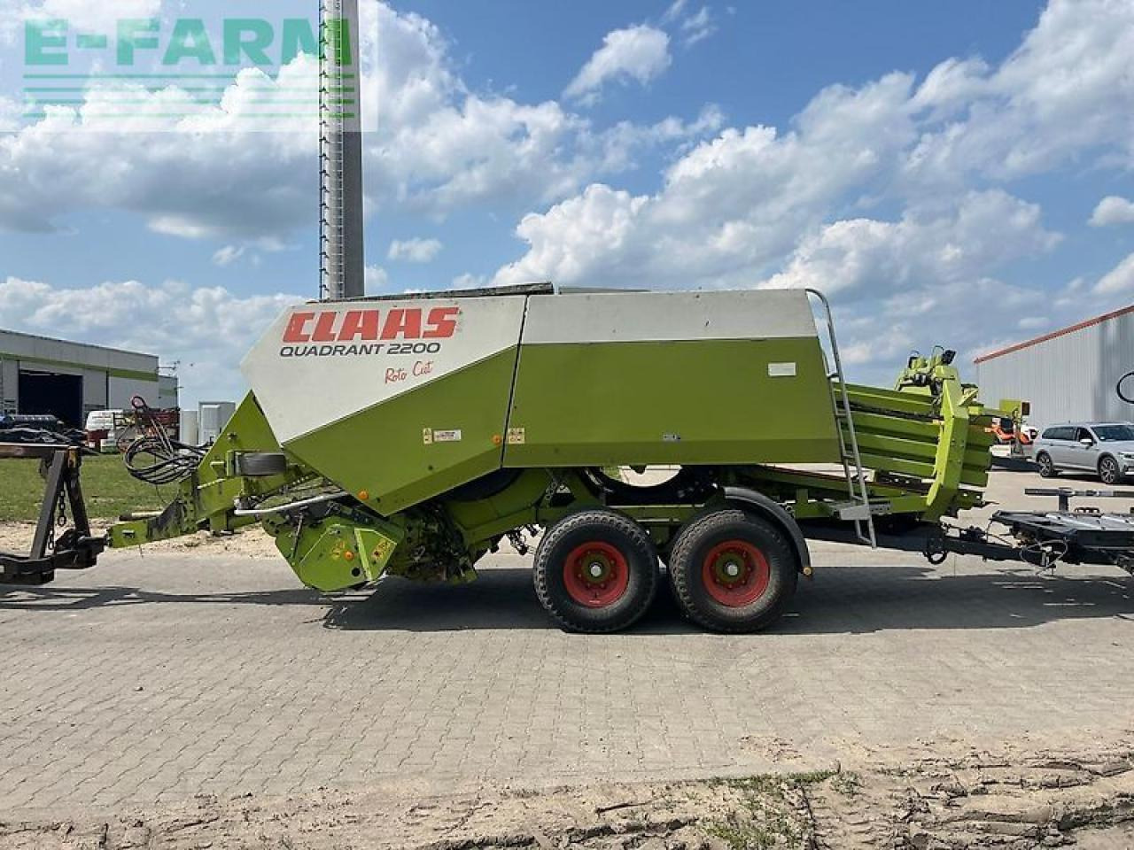 CLAAS quadrant 2200 rc - Presse à balles cubiques: photos 5 CLAAS quadrant 2200 rc - Presse à balles cubiques: photos 5