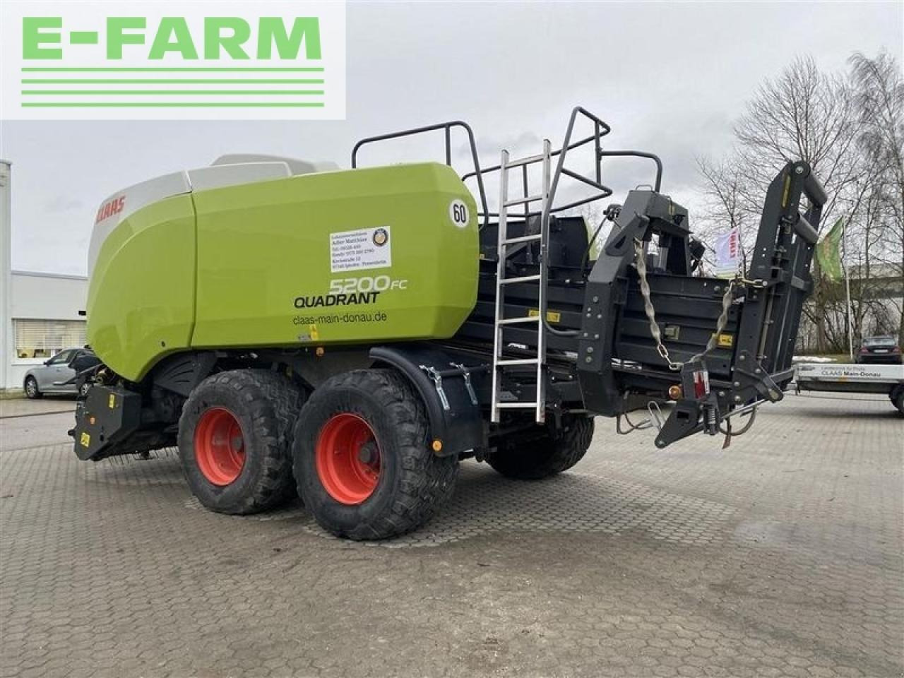 CLAAS quadrant 5200 fc tandem - Presse à balles cubiques: photos 4 CLAAS quadrant 5200 fc tandem - Presse à balles cubiques: photos 4