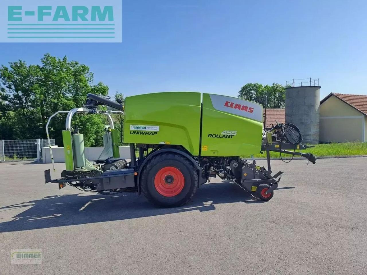 CLAAS rollant 455 rc uniwrap - wickelkombination - Presse à balles cubiques: photos 4 CLAAS rollant 455 rc uniwrap - wickelkombination - Presse à balles cubiques: photos 4