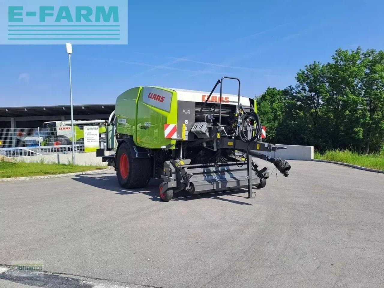 CLAAS rollant 455 rc uniwrap - wickelkombination - Presse à balles cubiques: photos 5 CLAAS rollant 455 rc uniwrap - wickelkombination - Presse à balles cubiques: photos 5