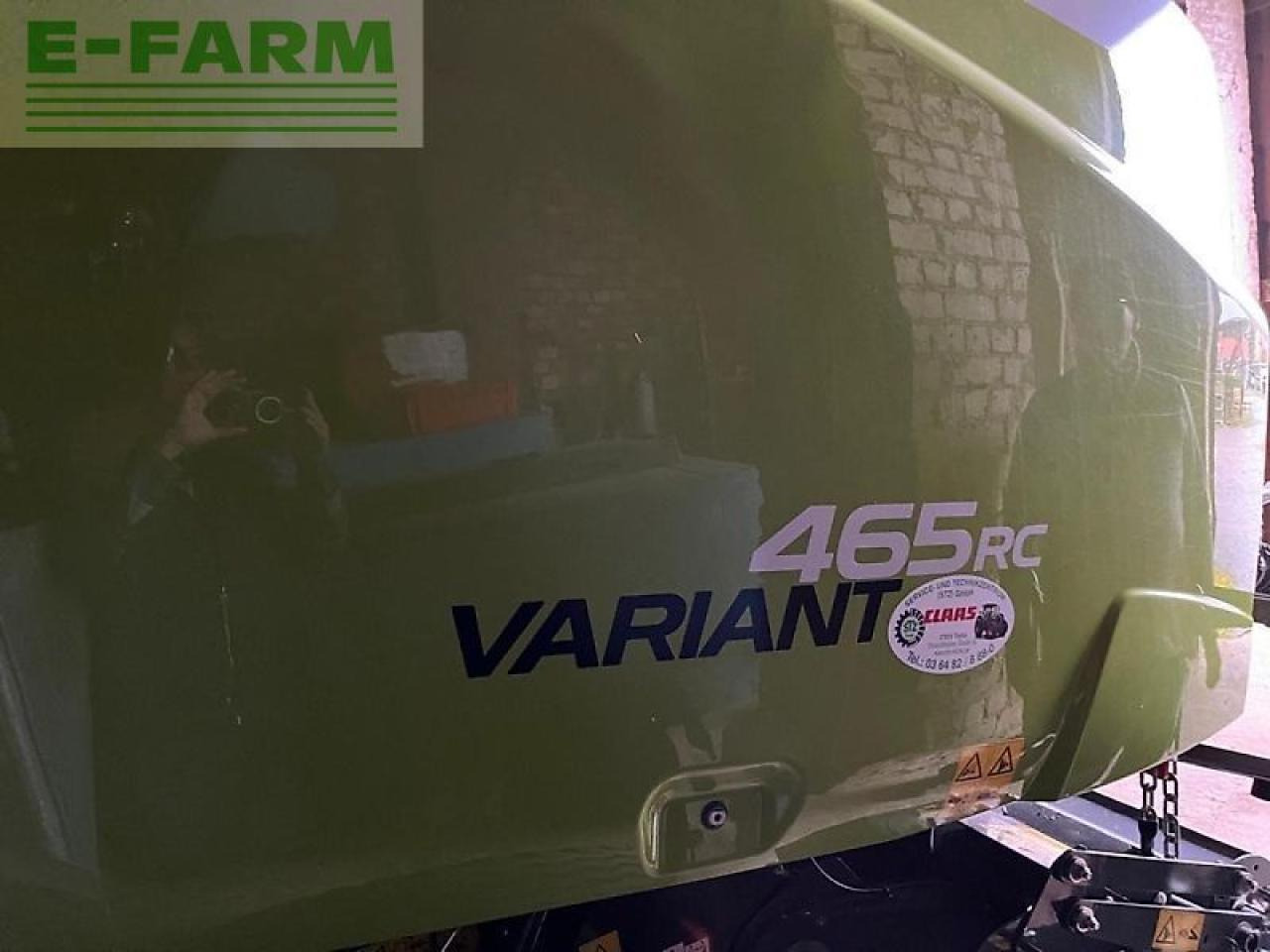 CLAAS variant 465 rc pro - Presse à balles cubiques: photos 3 CLAAS variant 465 rc pro - Presse à balles cubiques: photos 3