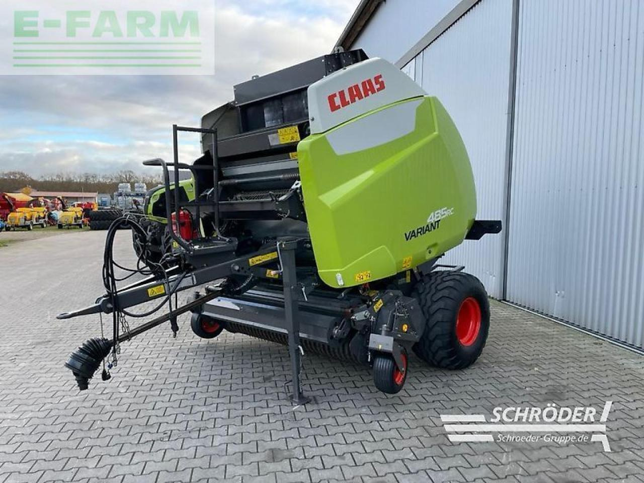 CLAAS variant 485 rc - Presse à balles cubiques: photos 5 CLAAS variant 485 rc - Presse à balles cubiques: photos 5