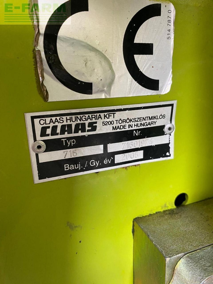 CLAAS vario 660 inkl. wagen - Moissoneuse: photos 5 CLAAS vario 660 inkl. wagen - Moissoneuse: photos 5