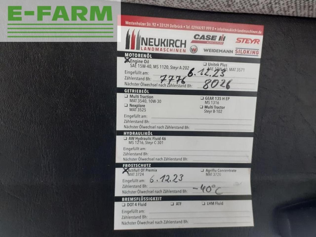 Tracteur agricole Case-IH cs 78 komfort a: photos 10