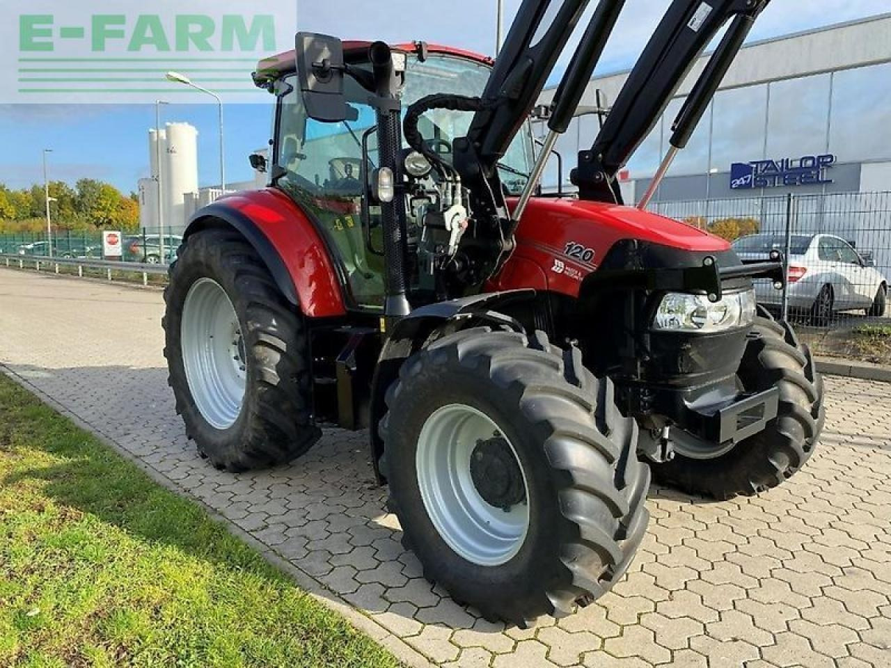 Case-IH luxxum 120 mit alö lader - Tracteur agricole: photos 3 Case-IH luxxum 120 mit alö lader - Tracteur agricole: photos 3