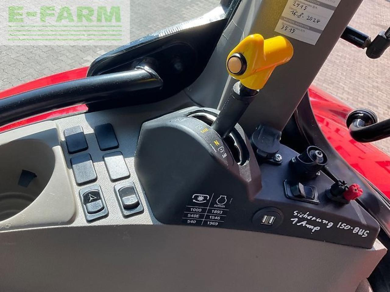Tracteur agricole Case-IH maxxum 125 mc ad 8 MC: photos 9