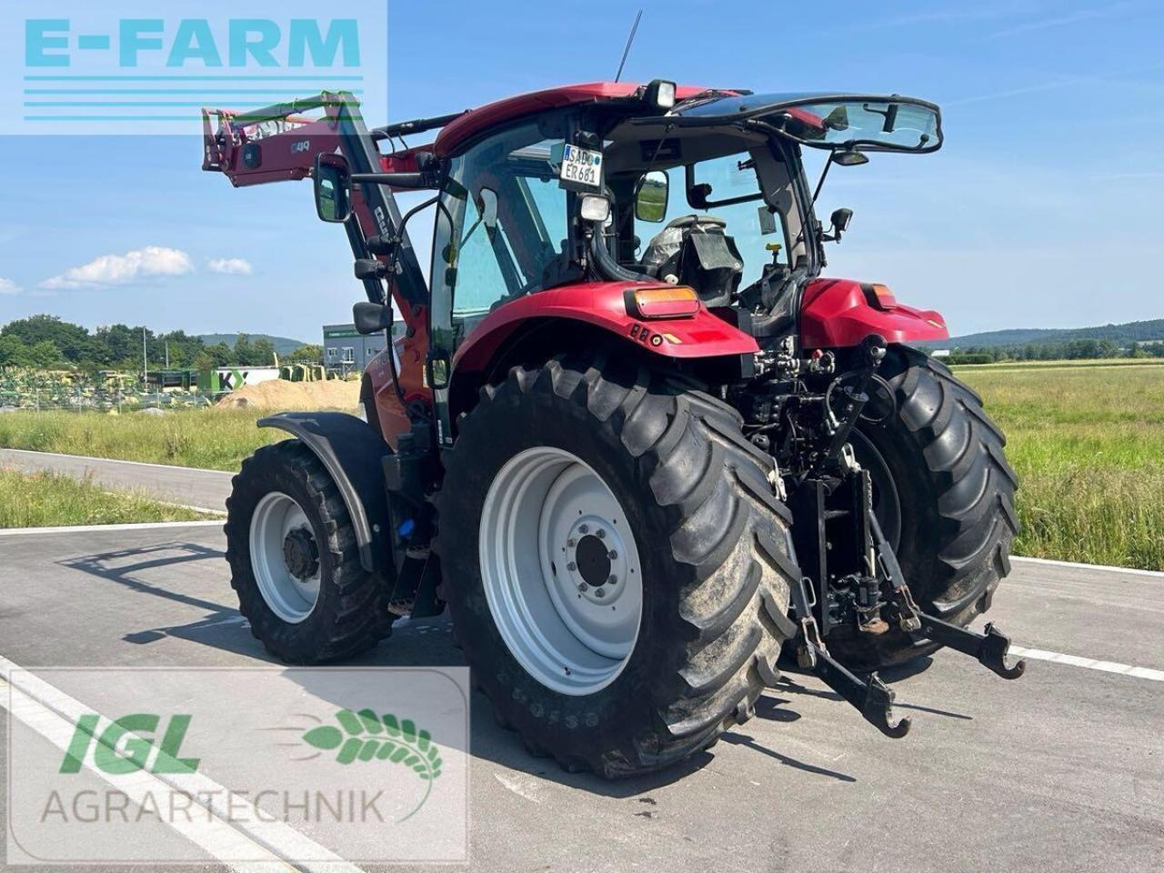 Case-IH maxxum cvx 110 CVX - Tracteur agricole: photos 3 Case-IH maxxum cvx 110 CVX - Tracteur agricole: photos 3