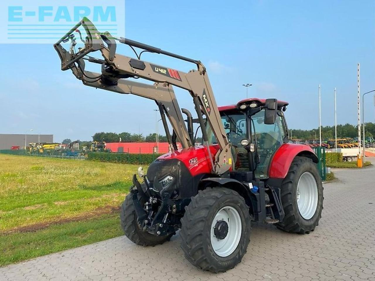 Case-IH maxxum cvx 125 CVX - Tracteur agricole: photos 1 Case-IH maxxum cvx 125 CVX - Tracteur agricole: photos 1
