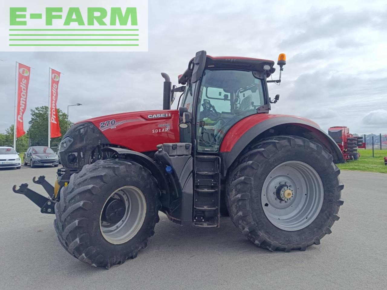Case-IH optum 270 cvx CVX - Tracteur agricole: photos 2 Case-IH optum 270 cvx CVX - Tracteur agricole: photos 2