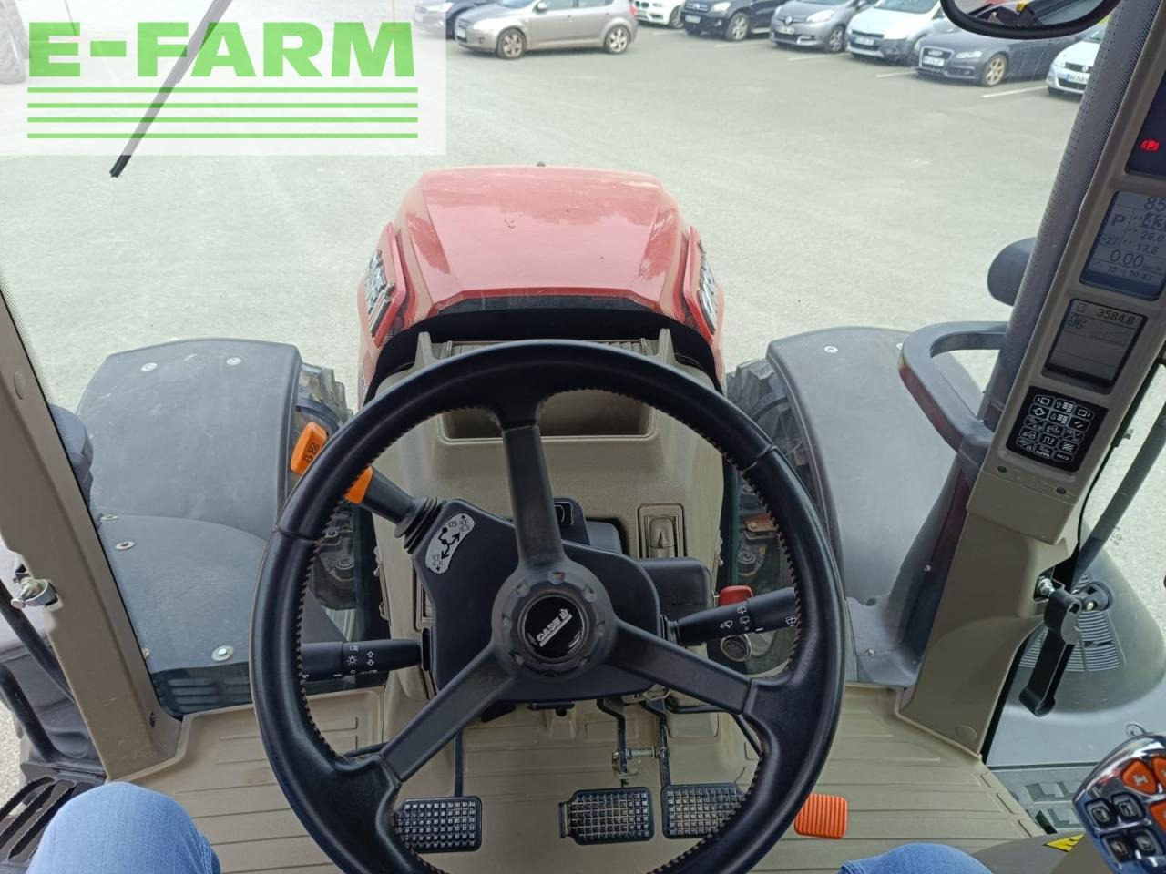 Tracteur agricole Case-IH optum 270 cvx CVX: photos 9