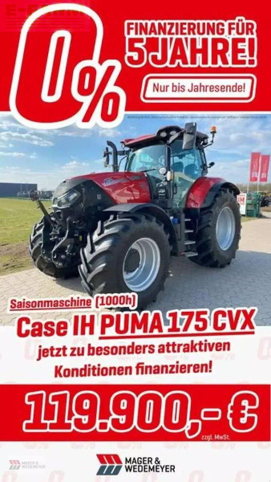 Case-IH puma cvx 175 - 0,0% fina 5 jahre ! CVX - Tracteur agricole: photos 1 Case-IH puma cvx 175 - 0,0% fina 5 jahre ! CVX - Tracteur agricole: photos 1
