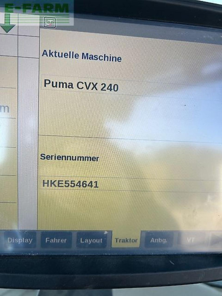 Tracteur agricole Case-IH puma cvx 240 CVX: photos 13