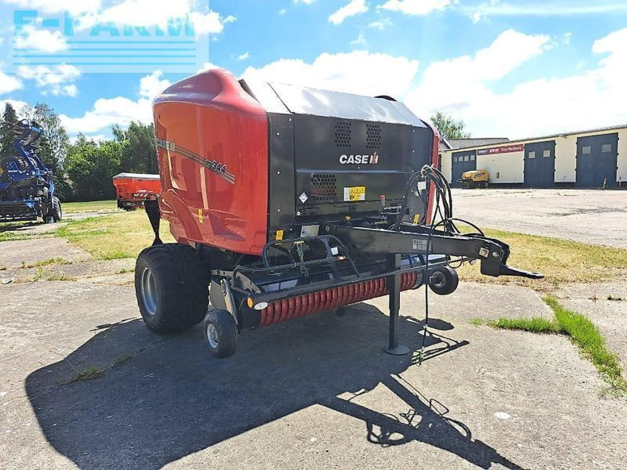 Case-IH rb344 rotor cutter - Presse à balles cubiques: photos 2 Case-IH rb344 rotor cutter - Presse à balles cubiques: photos 2