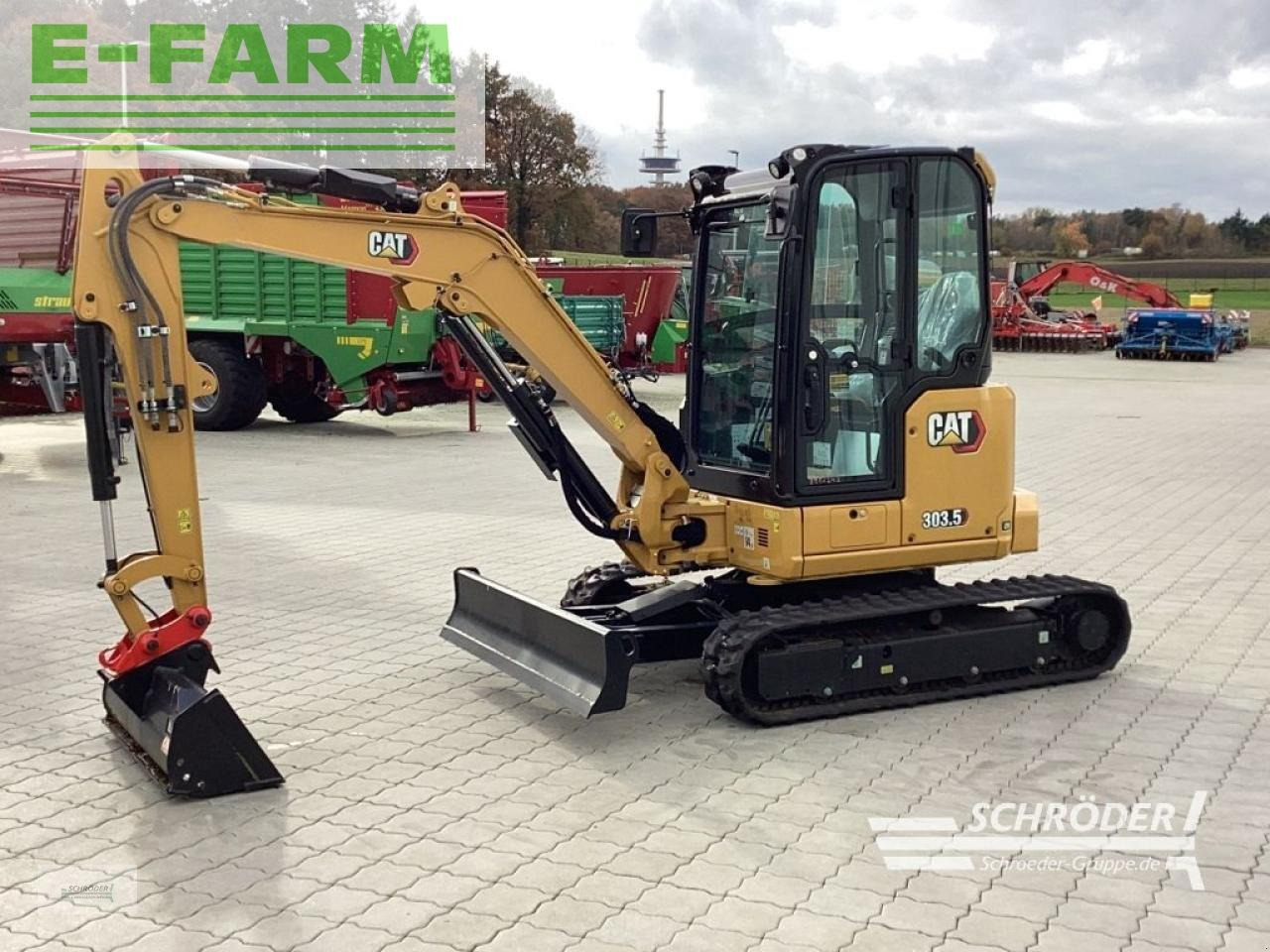 Caterpillar 303.5 cr - Mini pelle: photos 3 Caterpillar 303.5 cr - Mini pelle: photos 3