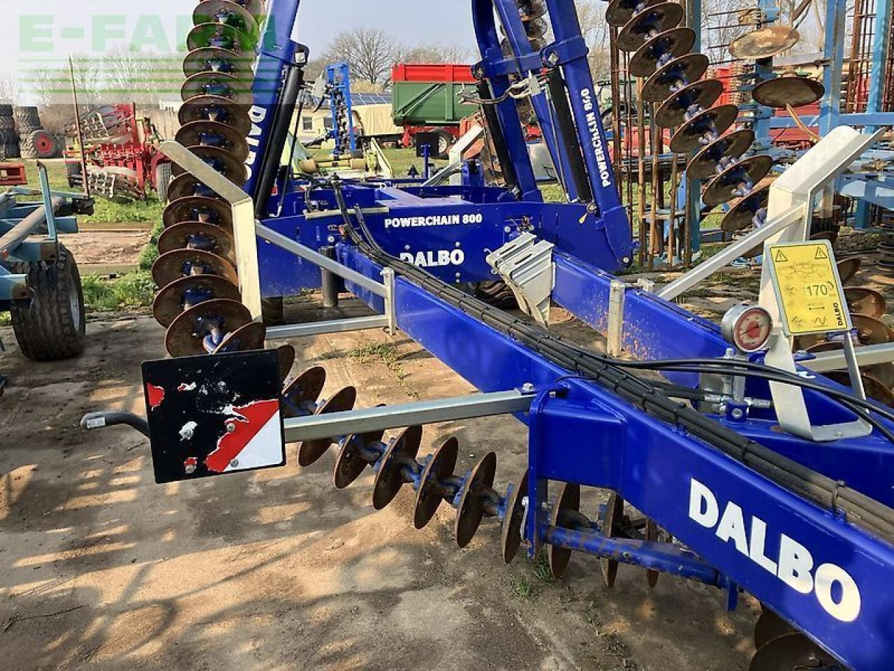 Cover crop Dalbo powerchain 800 kettenscheibenegge: photos 9