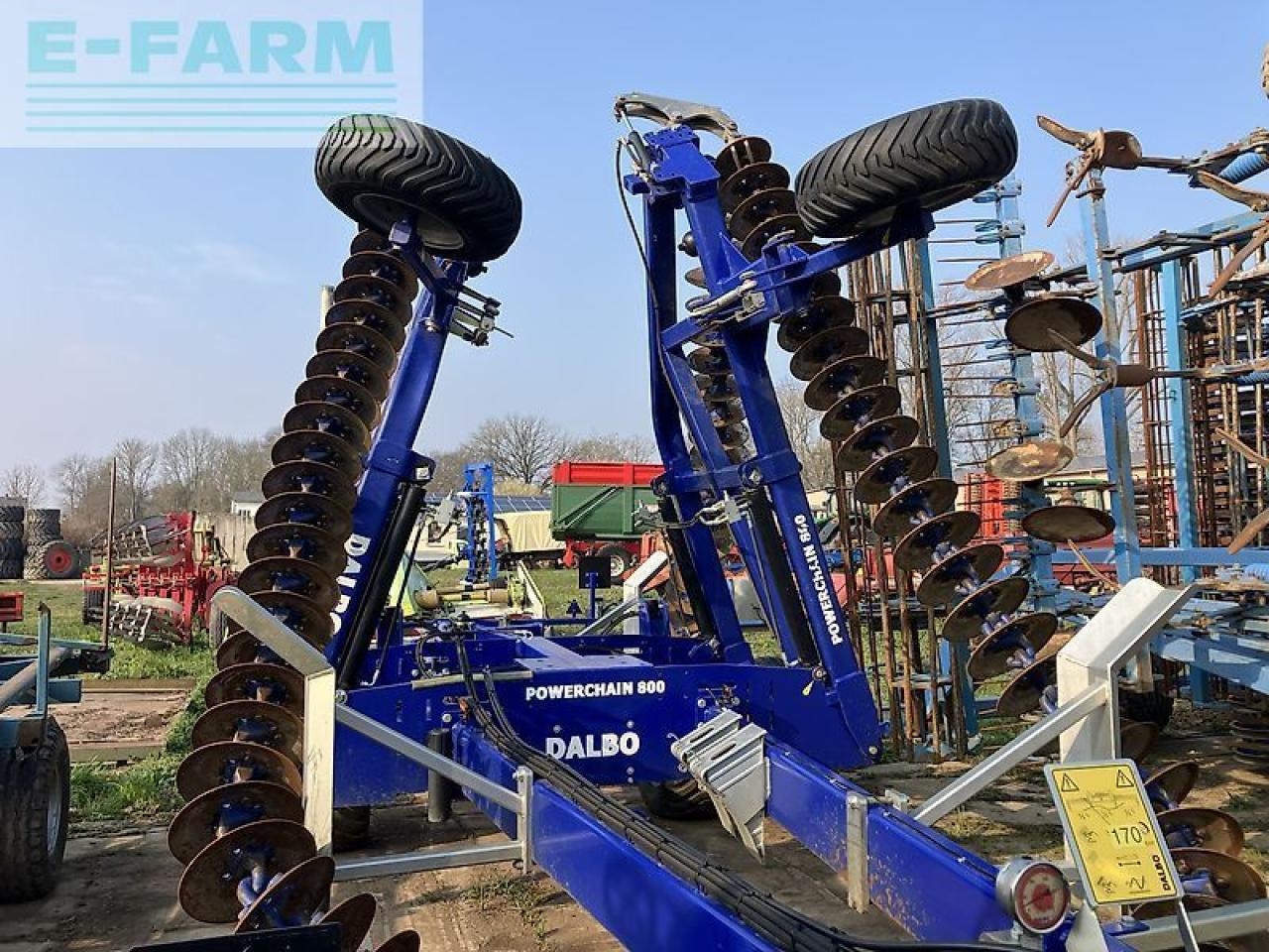 Cover crop Dalbo powerchain 800 kettenscheibenegge: photos 8