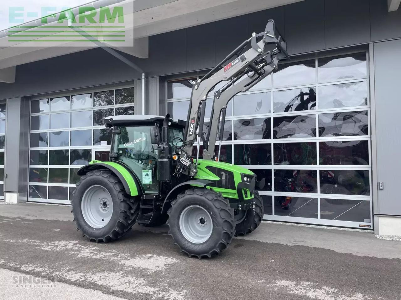 Deutz-Fahr 5075 keyline gs + mx frontlader Keyline - Tracteur agricole: photos 1 Deutz-Fahr 5075 keyline gs + mx frontlader Keyline - Tracteur agricole: photos 1