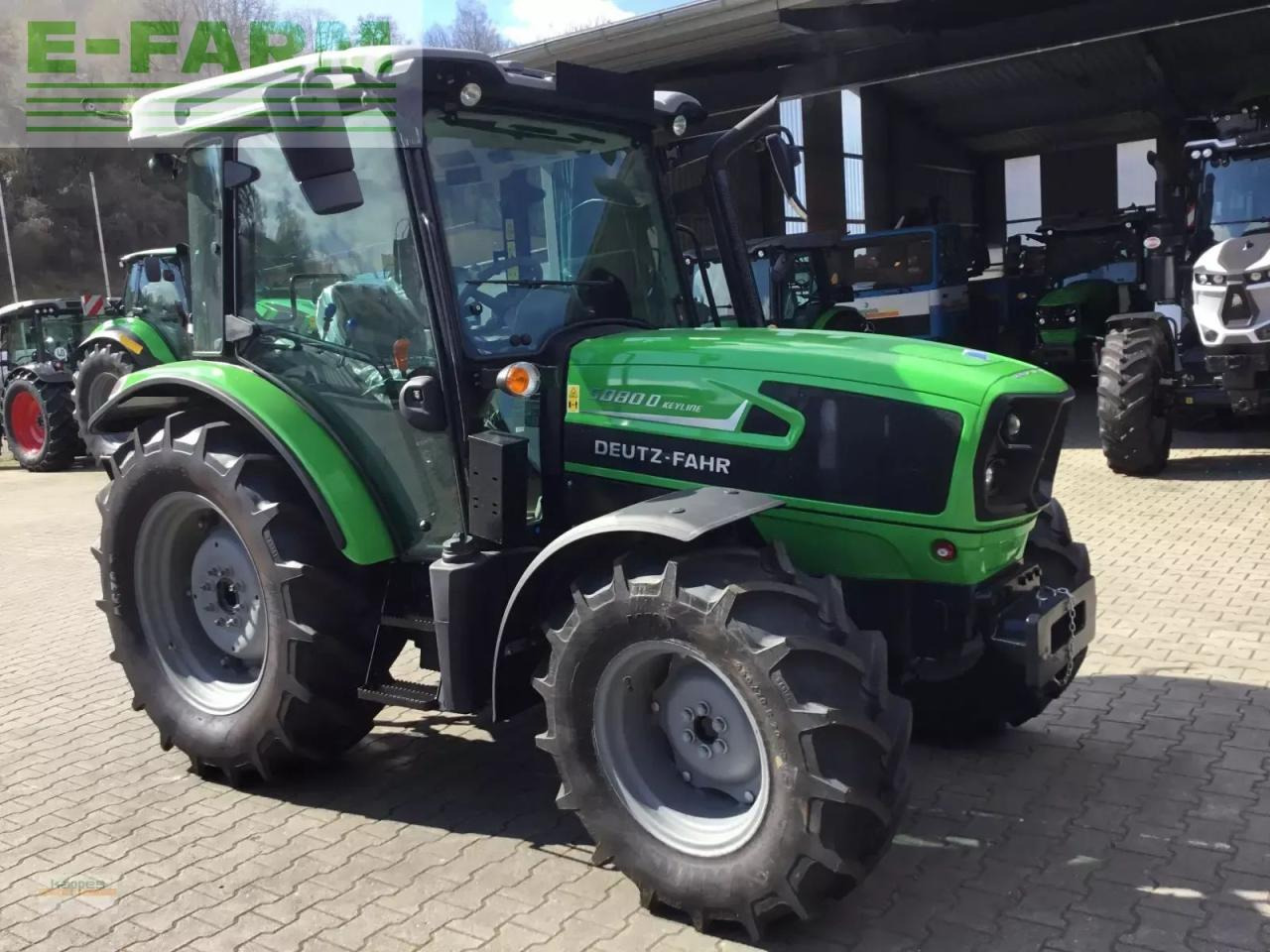 Deutz-Fahr 5080 d keyline Keyline - Tracteur agricole: photos 1 Deutz-Fahr 5080 d keyline Keyline - Tracteur agricole: photos 1