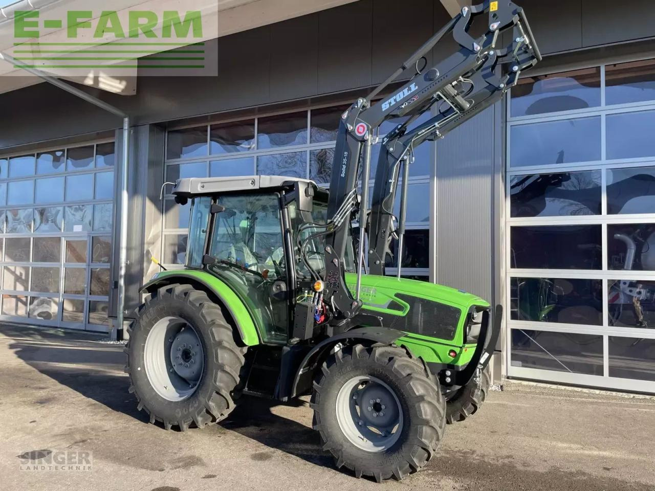 Deutz-Fahr 5080 d keyline + stoll frontlader Keyline - Tracteur agricole: photos 1 Deutz-Fahr 5080 d keyline + stoll frontlader Keyline - Tracteur agricole: photos 1
