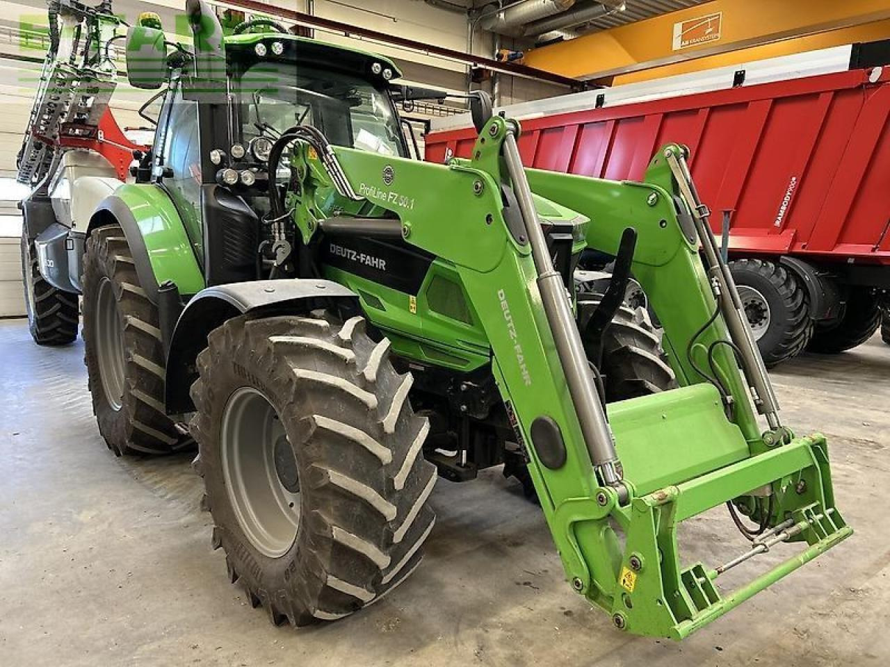 Deutz-Fahr 6.155 ttv - Tracteur agricole: photos 4 Deutz-Fahr 6.155 ttv - Tracteur agricole: photos 4
