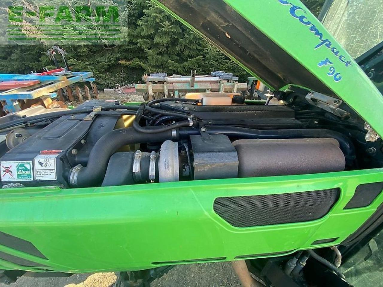 Tracteur agricole Deutz-Fahr agrocompact f90: photos 21