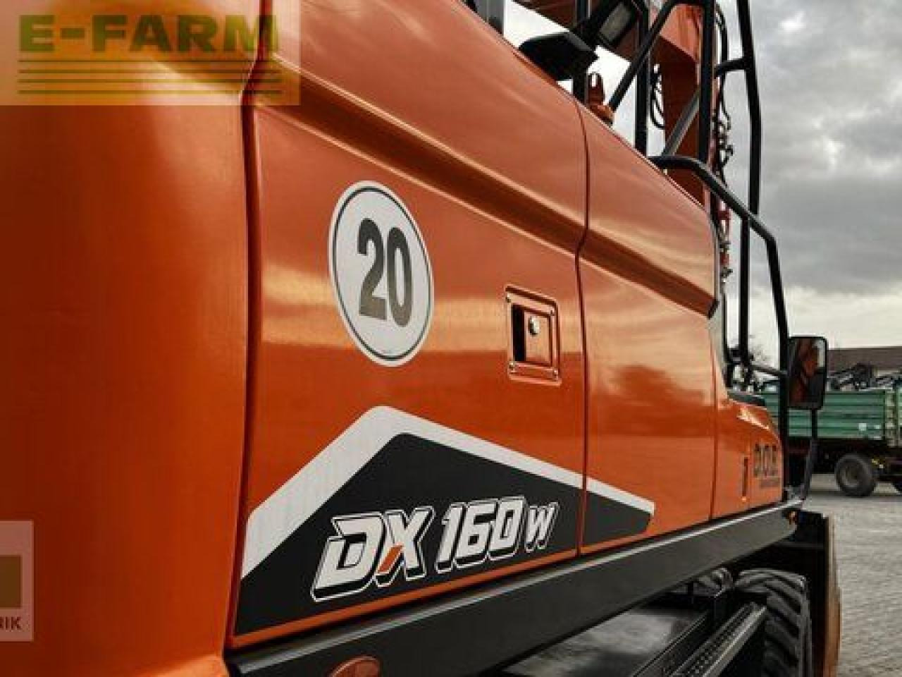 Pelle sur pneus Doosan dx 160w-7: photos 7