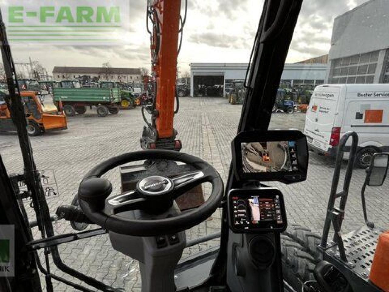 Pelle sur pneus Doosan dx 160w-7: photos 20
