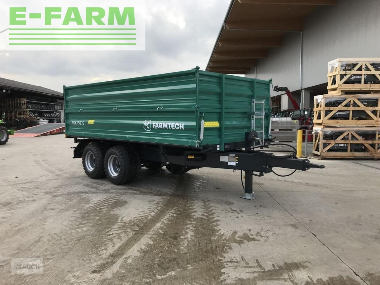 Farmtech tdk 1500 s - Benne agricole: photos 1 Farmtech tdk 1500 s - Benne agricole: photos 1