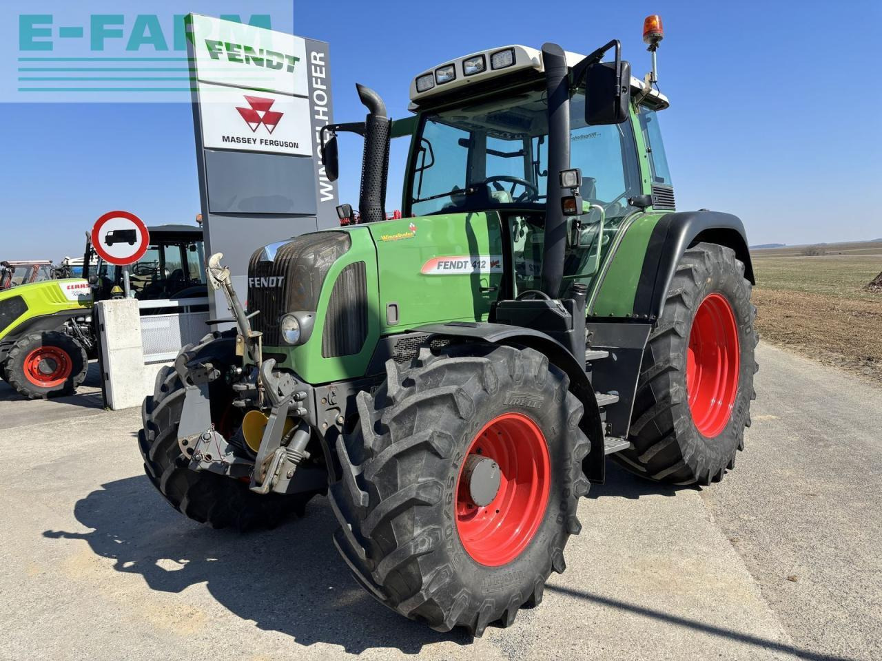 Fendt 412 vario - Tracteur agricole: photos 3 Fendt 412 vario - Tracteur agricole: photos 3