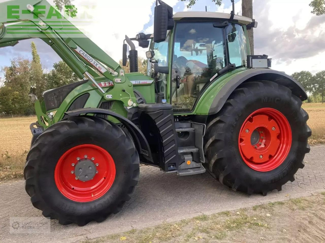 Tracteur agricole Fendt 718 vario profi+ ProfiPlus: photos 8
