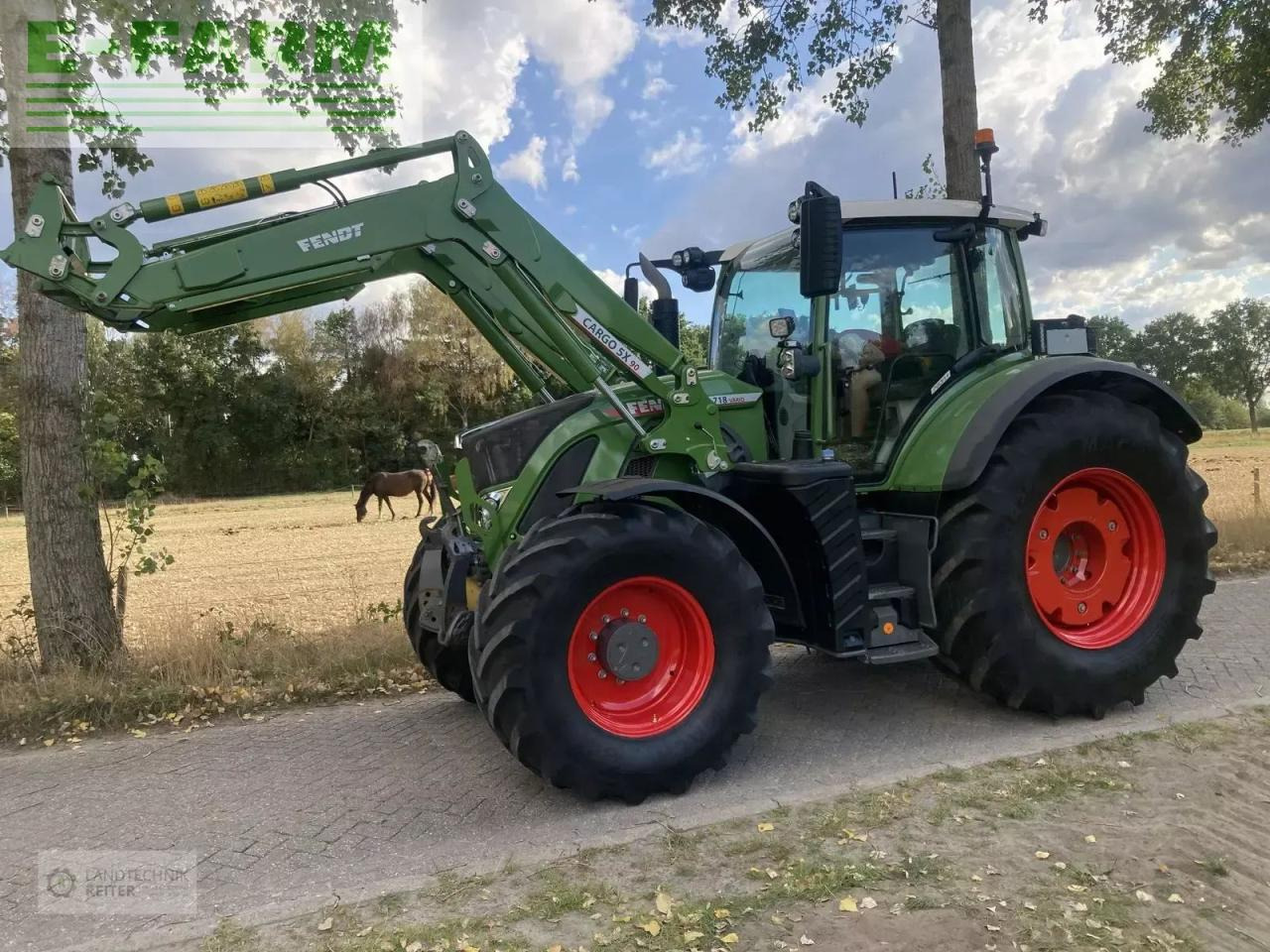 Tracteur agricole Fendt 718 vario profi+ ProfiPlus: photos 7