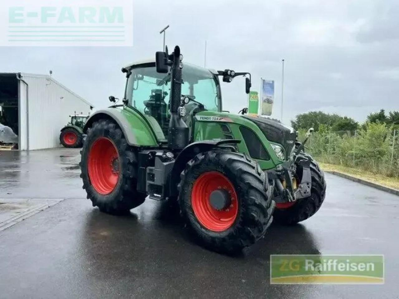 Tracteur agricole Fendt 724 scr: photos 6